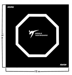 Przejdź do produktu MATA KWON ROLL MAT WT RECOGNIZED CZARNA