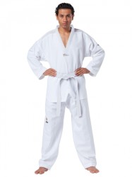 Przejdź do produktu DOBOK KWON FIGHTLITE Z BIAŁĄ PLISĄ WT RECOGNIZED