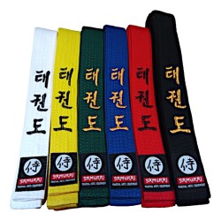 Przejdź do produktu PASY SAMURAJ Z HAFTEM TAEKWONDO