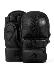Przejdź do produktu RĘKAWICE MMA OVERLORD LEGEND CZARNE