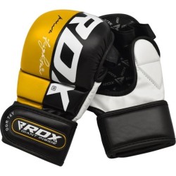 Przejdź do produktu RĘKAWICE SPARINGOWE RDX T6 YELLOW