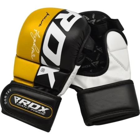RĘKAWICE SPARINGOWE RDX T6 YELLOW