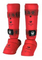 Przejdź do produktu OCHRANIACZE NA GOLEŃ I STOPĘ WKF - TOKAIDO KANJI