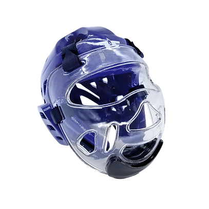KASK PIANKOWY TUSAH - WT Z PRZEZROCZYSTĄ MASKĄ