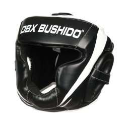 Przejdź do produktu KASK BOKSERSKI BUSHIDO CZARNO-BIAŁY