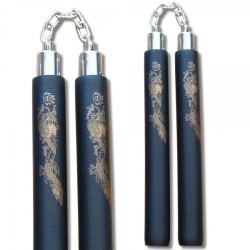 Przejdź do produktu NUNCHAKU NA ŁAŃCUCHU Z MOTYWEM SMOKA