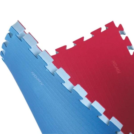 MATY KWON TATAMI DWUSTRONNE 4 cm NIEBIESKO- CZERWONE