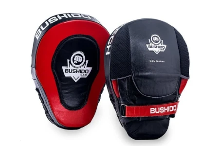 SKÓRZANE ŁAPY TRENERA BUSHIDO GEL (PARA)