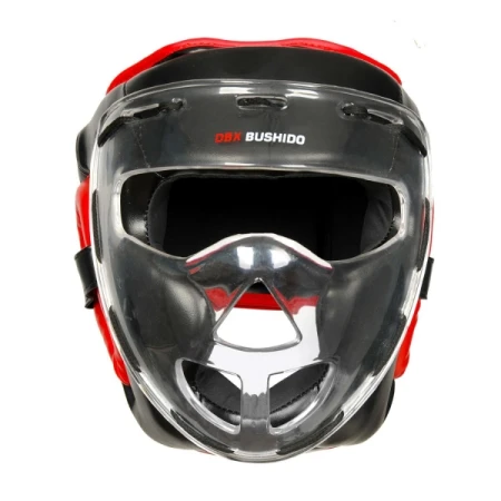 KASK SPARINGOWY Z MASKĄ POLIWĘGLANOWĄ
