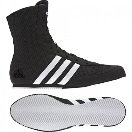 BUTY DO BOKSU ADIDAS HOG 2 CZARNO-BIAŁE