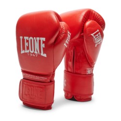 Przejdź do produktu SKÓRZANE RĘKAWICE BOKSERSKIE LEONE1947 THE GREATEST CZERWONE