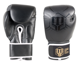 Przejdź do produktu RĘKAWICE BOKSERSKIE SKÓRZANE MASTERS RBT-BLACK/BLACK