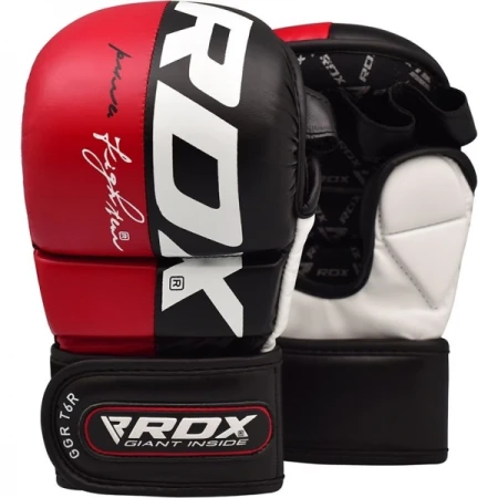 RĘKAWICE SPARINGOWE RDX T6 RED