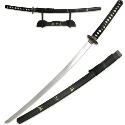 Przejdź do produktu KATANA CZARNA ZE STOJAKIEM