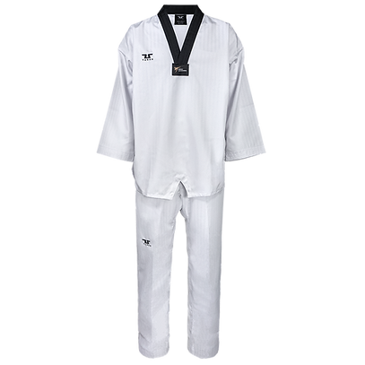DOBOK TUSAH TERRA UNIFORM WT APPROVED Z CZARNA PLISĄ