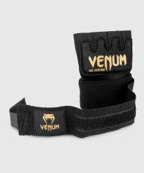 Przejdź do produktu VENUM ŻELOWE WKŁADKI Z BANDAŻEM "KONTACT" BLACK/GOLD