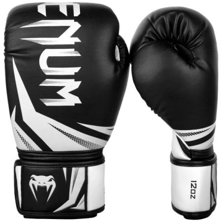 VENUM CHALLENGER 3.0 BLACK/WHITE RĘKAWICE BOKSERSKIE
