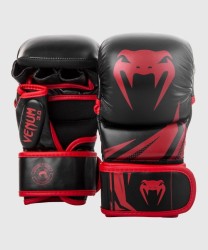 Przejdź do produktu RĘKAWICE MMA VENUM CHALLENGER 3.0 SPARRING BLACK/RED
