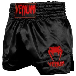 Przejdź do produktu VENUM SPODENKI MUAY THAI CLASSIC BLACK/RED