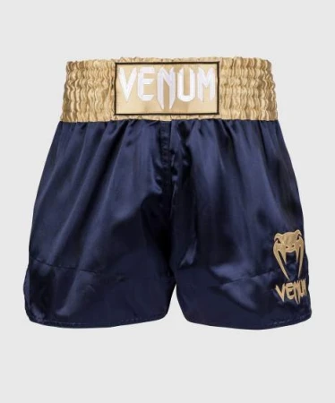 VENUM SPODENKI MUAY THAI CLASSIC BLUE/GOLD