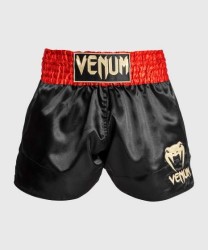 Przejdź do produktu VENUM SPODENKI MUAY THAI CLASSIC RED/BLACK/GOLD