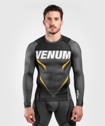 Przejdź do produktu RASHGUARD VENUM ONE FC IMPACT GREY/YELLOW DŁUGI RĘKAW