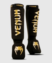 Przejdź do produktu VENUM KONTACT OCHRANIACZE NA GOLEŃ I ŚRÓDSTOPIE BLACK/GOLD