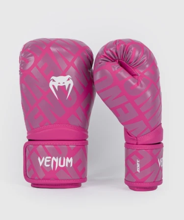 VENUM CONTENDER 1.5 WHITE/PINK RĘKAWICE BOKSERSKIE