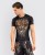 VENUM TIGER RASHGUARD KRÓTKI RĘKAW - BLACK/NEON ORANGE