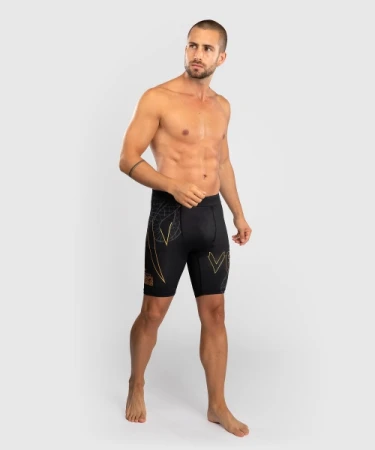 VENUM SERPENTI VALE TUDO SHORTS BLACK/SILVER/GOLD