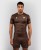 RASHGUARD VENUM x ROGER GRACIE ACADEMY KRÓTKI RĘKAW DARK BROWN