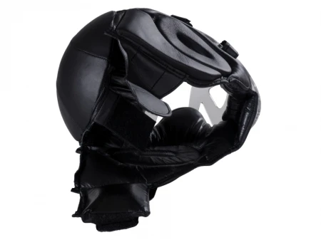 KWON FIGHT - KASK Z MASKĄ I OCHRONĄ GÓRY GŁOWY