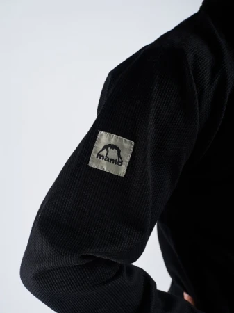 KIMONO DO BJJ MANTO "BASE" 2.0. CZARNE