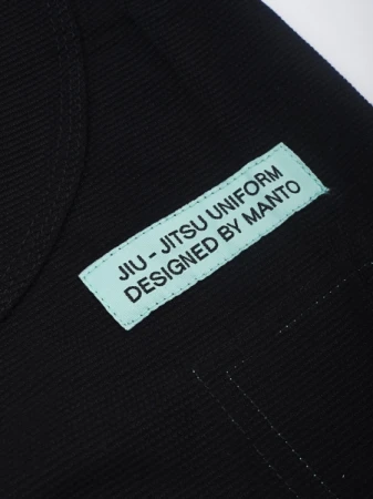 KIMONO DO BJJ MANTO "RISE" CZARNE