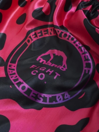 MANTO SPODENKI MUAY THAI LEOPARD