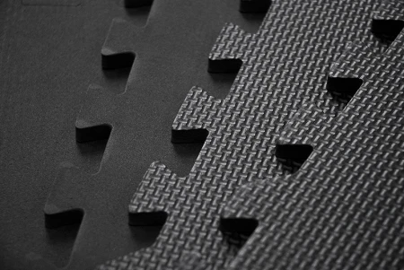 MATY PUZZLOWE 1,2 CM - KPL 4 SZT CZARNE