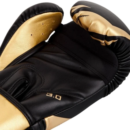 VENUM CHALLENGER 3.0 BLACK/GOLD RĘKAWICE BOKSERSKIE