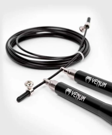 SKAKANKA VENUM THUNDER EVO JUMP ROPE - BLACK