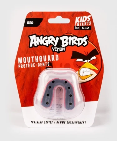 VENUM ANGRY BIRDS OCHRANIACZ NA ZĘBY - DLA DZIECI - CZERWONY