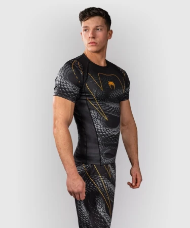 RASHGUARD VENUM MATUPA KRÓTKI RĘKAW BLACK/GREY/GOLD