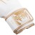 VENUM GIANT 3.0 WHITE/GOLD SKÓRZANE RĘKAWICE BOKSERSKIE