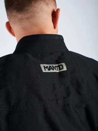KIMONO DO BJJ MANTO "BASE" 2.0. CZARNE