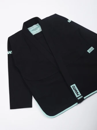 KIMONO DO BJJ MANTO "RISE" CZARNE