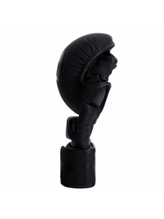 SKÓRZANE RĘKAWICE MMA OVERLORD SPARRING CZARNE