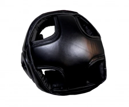 SKÓRZANY KASK BOKSERSKI SPARINGOWY MASTERS