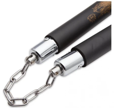 NUNCHAKU TRENINGOWE NA ŁAŃCUCHU