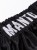 MANTO SPODENKI MUAY THAI DUAL CZARNO-SREBRNE