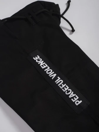MANTO "SOCIETY" BJJ GI CZARNE