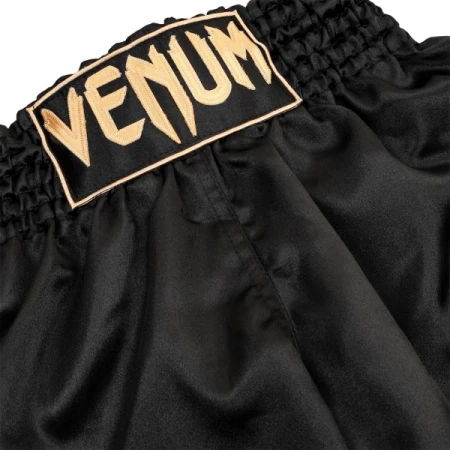 VENUM SPODENKI MUAY THAI CLASSIC BLACK/GOLD