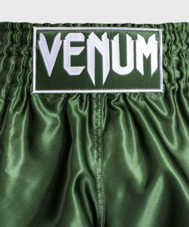 VENUM SPODENKI MUAY THAI CLASSIC KHAKI/WHITE
